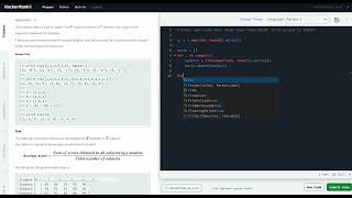 Hackerrank Python Solution #1 Built Ins - Python: Zipped!