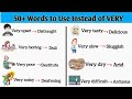 Words to Use Instead of VERY | Other Words for Very | English Vocabulary | Vocabulary in English