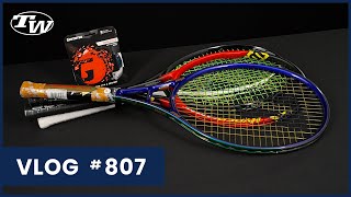 New Extended Tennis Racquets from Solinco, a soft string from Gamma & some Vintage Frames - VLOG 807
