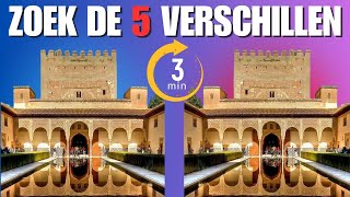 Zoek de 5 Verschillen! |🕵️ in 3 Minuten! (MOEILIJK) Editie #2