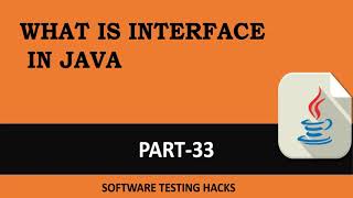 What is Interface? Part 33 | Java Tutorials