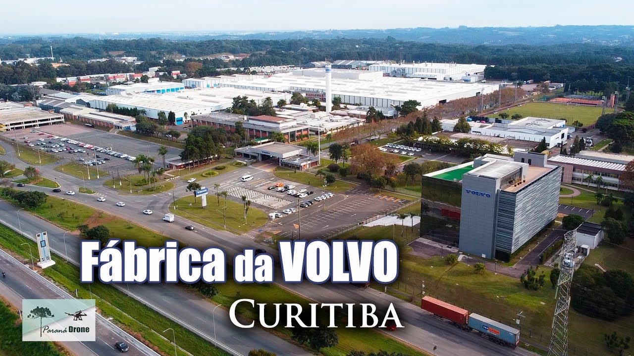 Fábrica Da Volvo | Curitiba PR #drone #volvo #curitiba - YouTube