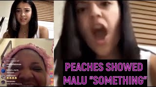 LovelyPeaches EXPOSES Herself to Malu Trevejo