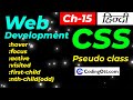 #15 Pseudo Classes in CSS | CSS 2 tutorial for beginners | Web Development Tutorial in Hindi