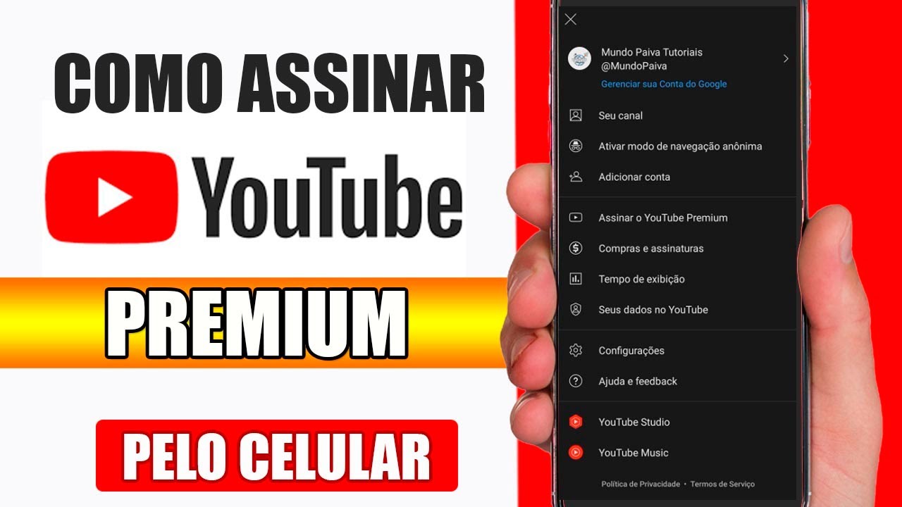 Como Assinar O Premium Passo A Passo Atualizado Youtube