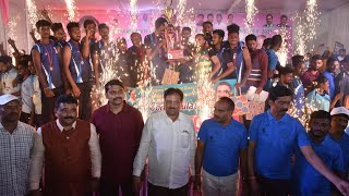 Volleyball championship 2021 Mens final Mahaboobnagar vs Hyderabad Mini stadium Siddipet