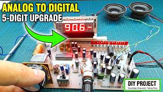 How to Add a 5-Digit Frequency Counter to Any Analog Radio | Step-by-Step