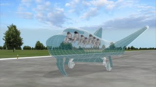 Autonomous space plane passes 3,810m drop test