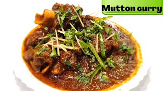 Mutton Curry | Restaurant Style Mutton Masala | Mutton Gravy By Chaska