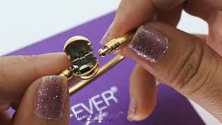 How to close and open a Moments Bangle clasp