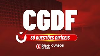 Concurso CGDF: Aulão Só Questões
