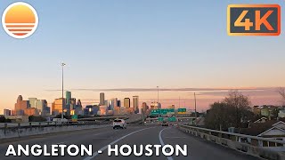 Angleton, Texas to Houston, Texas! Drive with me on 288.