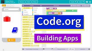 Code.org Using Timers in App Lab - Time, Timers and Loops Tutorial