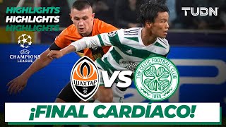 Highlights | Shakhtar vs Celtic | UEFA Champions League 22/23-J2 | TUDN