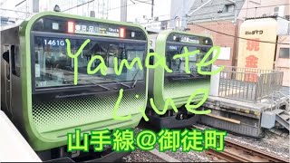 御徒町(おかちまち)の山手線 　＃山手線　#yamanoteLine