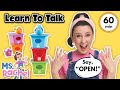 Learn To Talk with Ms Rachel - Toddler Learning Video - Learn Colors, Numbers, Emotions & Feelings
