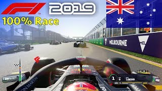 F1 2019 - Let's Make Albon World Champion #1: 100% Race Australia