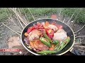 அழகான குளம் beautiful lake romanian chicken curry style