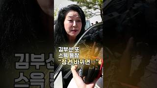 김부선 또 스윽 등장 \