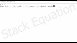 input multiple integers in one line Python