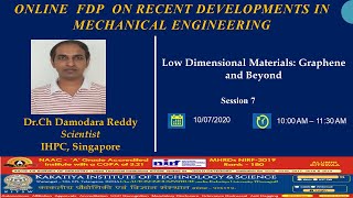 DAY-4(1) One week Faculty Development Programme on "RECENT DEVELOPMENTS IN MECHANICAL ENGINEERING"