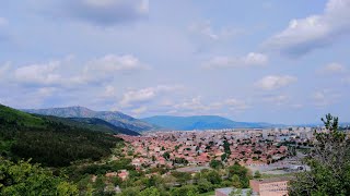 Сливен от високо - Time Lapse Sliven 2h.