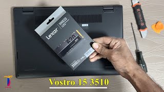 Dell Vostro 15 3510 M.2 NVMe SSD Upgrade | How to Open Vostro 3510