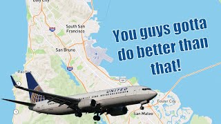 United Pilot Calls Out Air Traffic Control at SFO