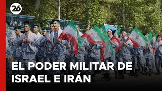 MEDIO ORIENTE | El poder militar de Israel e Irán