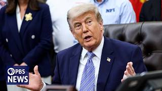 WATCH: Trump says 'we don't need anything from Congress' to construct 250-foot arch