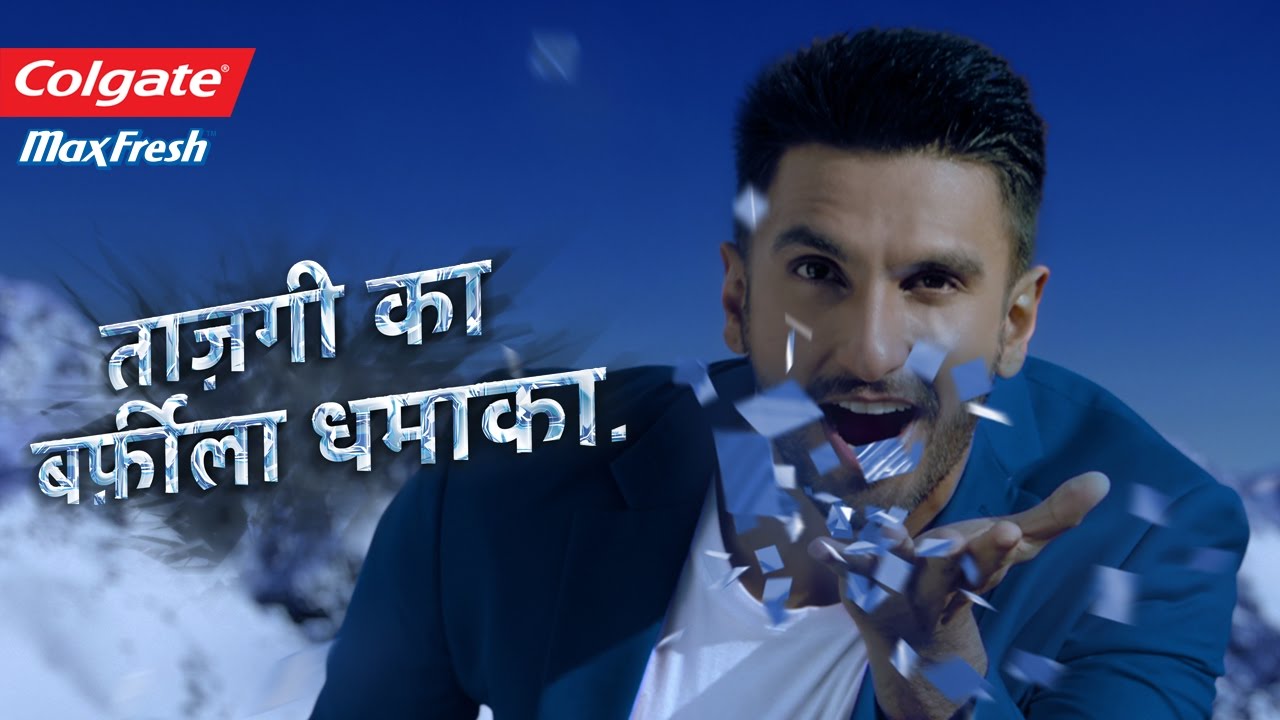 Colgate Max Fresh Power Freeze -Taazgi Ka Barfeela Dhamaka With Ranveer ...