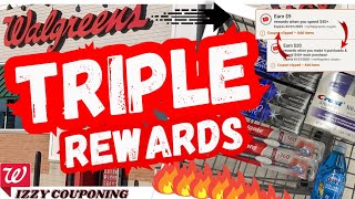 🏃💨💨💨💨*TRIPLE REWARDS*Walgreens 01/27- 02/01 #fyp #new #walgreensdeals #couponing #cupones #cuponeras