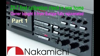 Another Nakamichi ZX 7.     1st check after new purchase by John