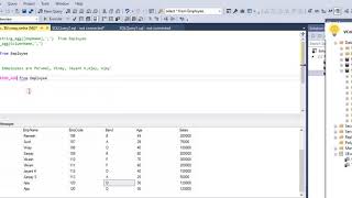 SQL Display Column Data Comma Separated in Single Line