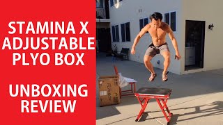 Stamina X Adjustable Height Plyo Box Unboxing and Review