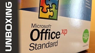 Microsoft Office XP Unboxing