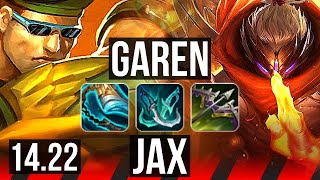 GAREN vs JAX (TOP) | NA Grandmaster | 14.22