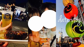 【vlog】彼氏と夏の川越を満喫してきた日🌻