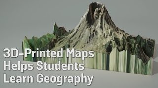 3D-Printed Maps Helps Students Learn Geography