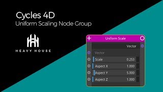 Cycles4D Uniform Scale Node Group