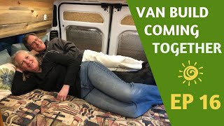 Our Van Build is Coming Together //EP 16 OFF-GRID, Sustainable ProMaster Van Conversion