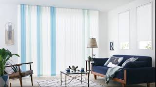 Vertical blind 無地から遮光、遮熱まで選べる 縦型ブラインド