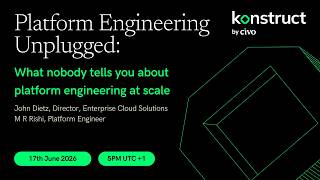 Platform engineering unplugged: What nobody tells you about platform engineering at scale