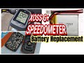 XOSS G+ SPEEDOMETER BATTERY REPLACEMENT