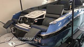 2021 Mastercraft x22 Boat For Sale at MarineMax Greenville