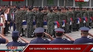 SONA: SAF survivor, naglabas ng sama ng loob