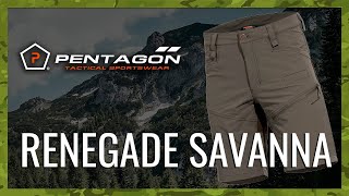 Shorts PENTAGON RENEGADE SAVANNA - Military Range