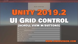 UI Grid Tutorial (scroll view with buttons)
