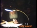 rare footage the rebbe in 5748