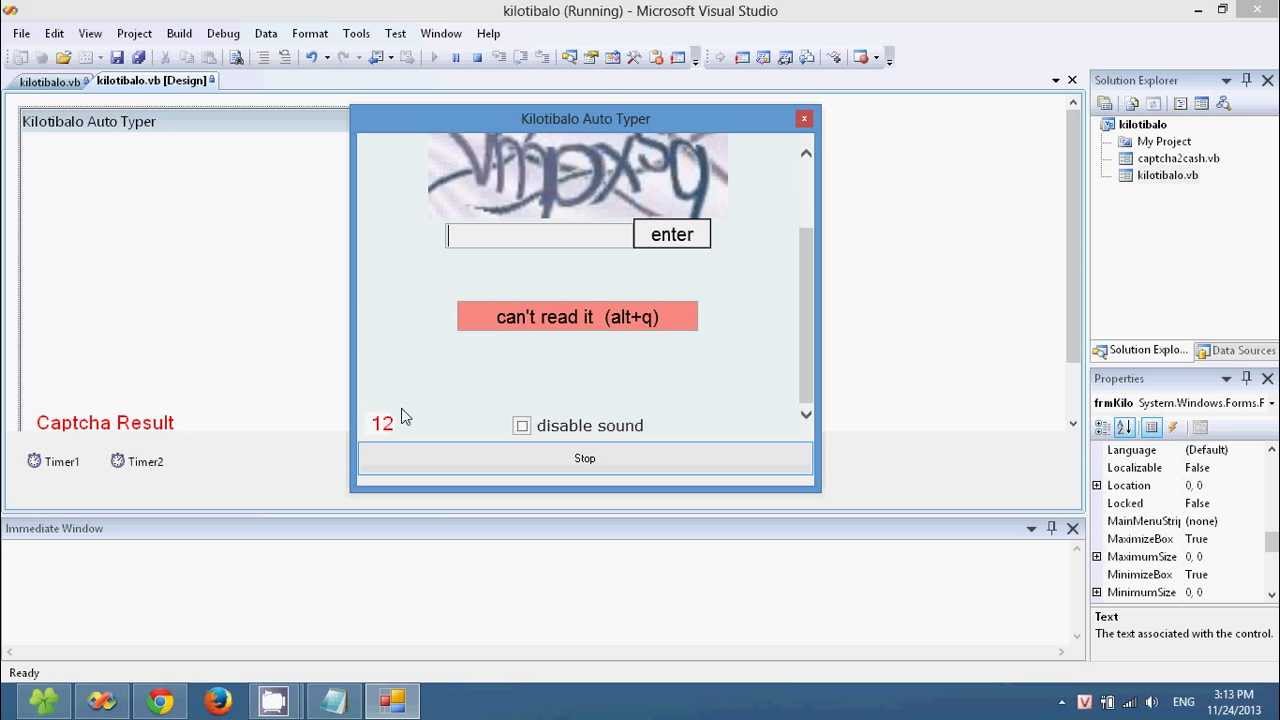 Kilotibalo Auto Captcha Typer Software Youtube